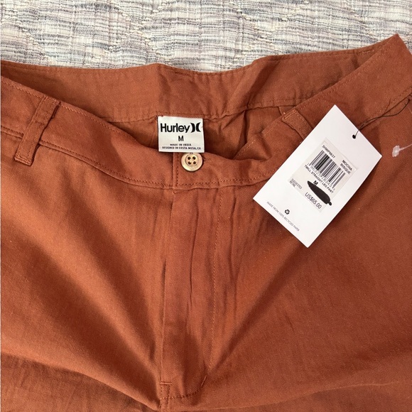 Hurley High Rise Straight Leg Cropped Pants Sz Medium NWT | Hurley Women Pants - - Picture 3 of 11